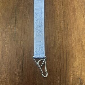 BAGGU French Blue Keychain with Metal Clip